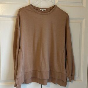 Z Supply Sweatshirt Tan